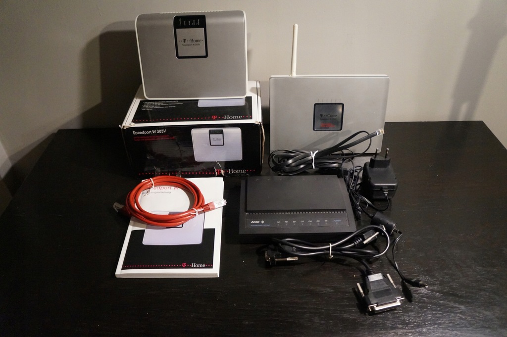 Telekom Speedport W700v W303v Acer 56surf Routery Oficjalne Archiwum Allegro