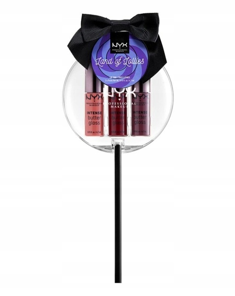 NYX_Prof Butter Gloss błyszczyk do ust 3x4.7ml