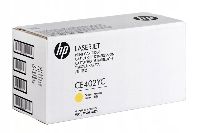 Oryginalny toner HP CE402YC yellow M551 M570 500