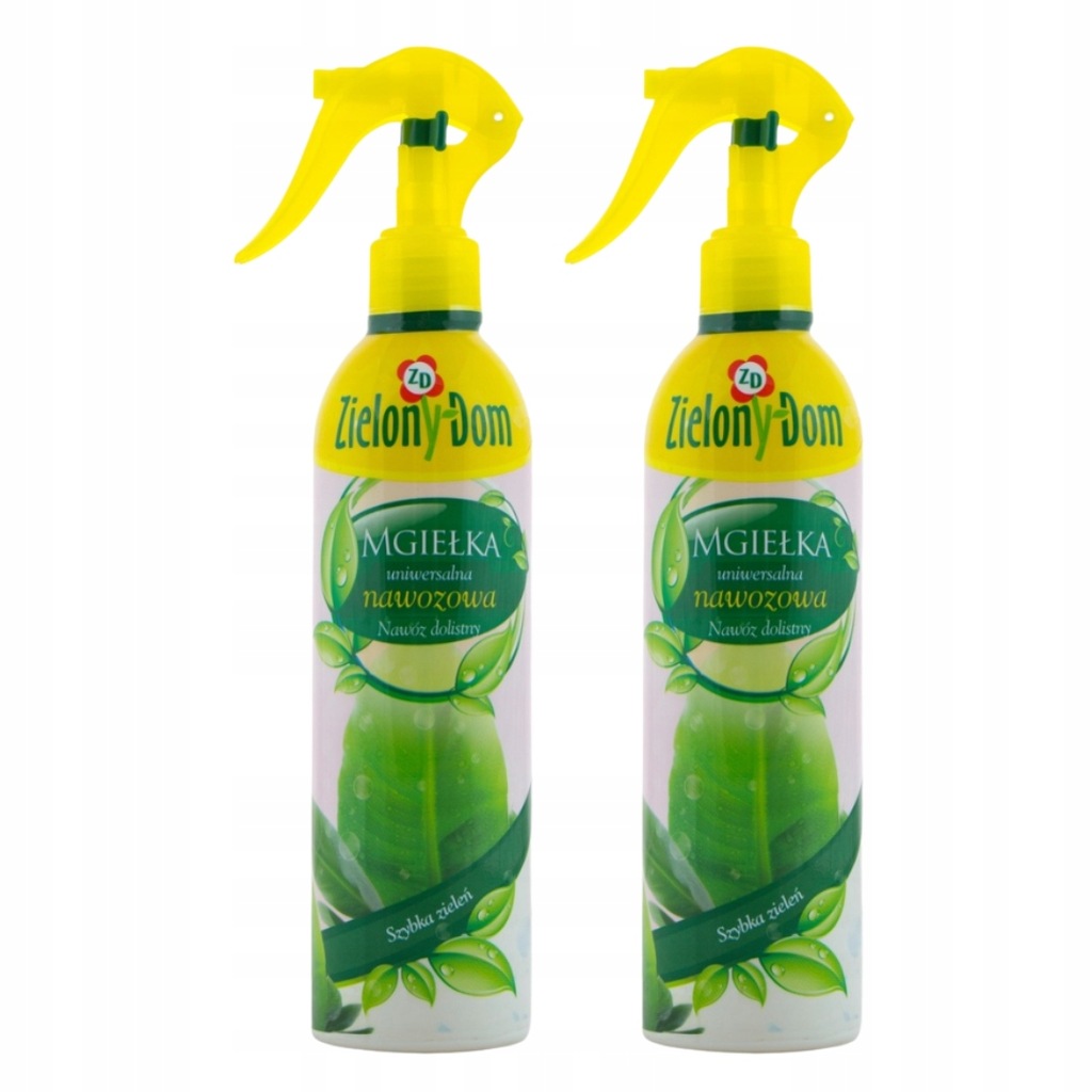 MGIEŁKA Nawóz ODŻYWKA DO ROŚLIN KWIATÓW ZIELONYCH 300ml - Zestaw 2 sztuk