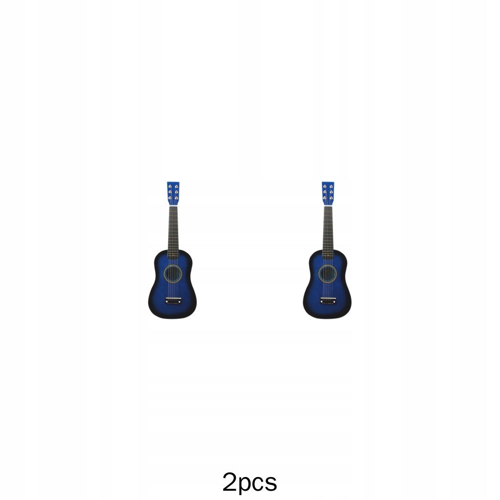 2x 23-calowa gitara Mini Muzyczny Strunowy 6 Do