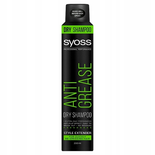 Syoss Anti Grease Dry Shampoo suchy szampon do P1