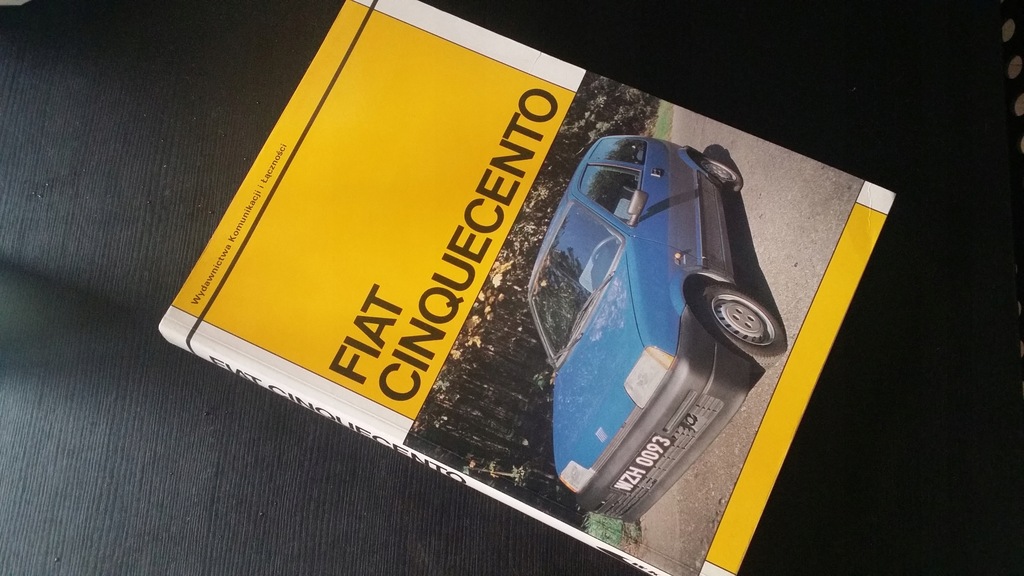 Instrukcja obsługi Fiat Cinquecento