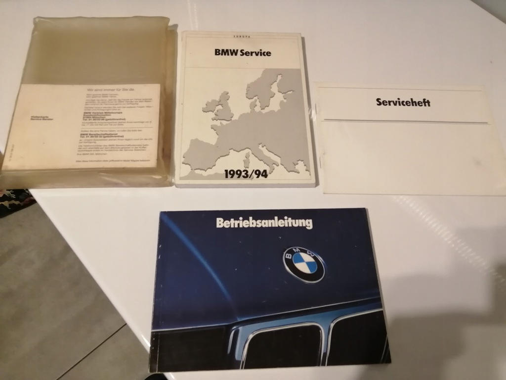 Instrukcja obsługi bmw e34 książka touring