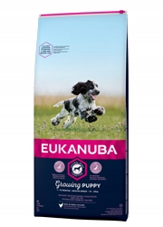 EUKANUBA GROWING PUPPY MEDIUM 15KG