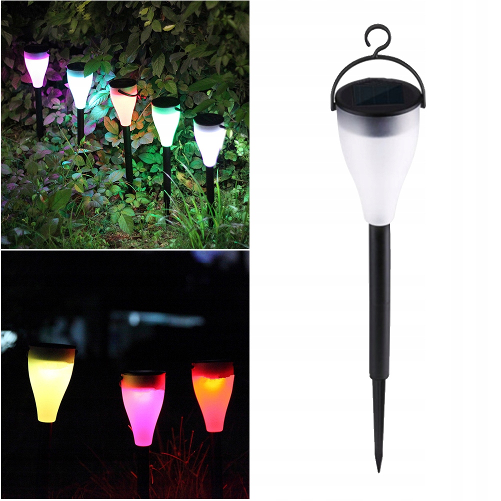 1PC LED SOLAR LAWN LIGHT GARDEN LIGHTS OUTDOOR