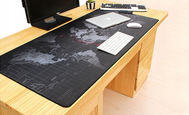 Podkładka mata na biurko mapa świata 30x80cm