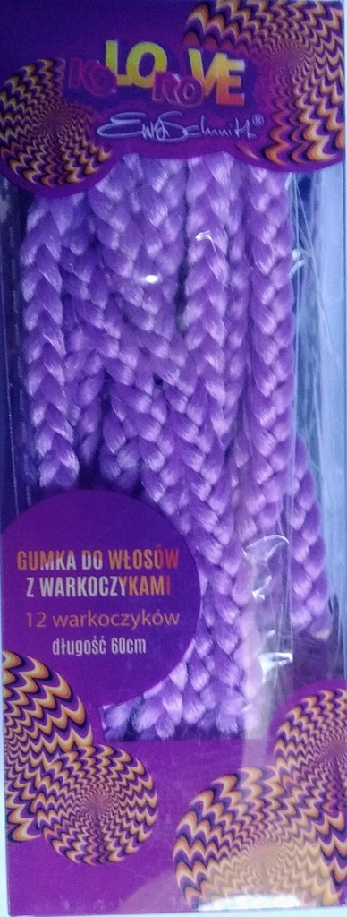 Ewa Schmitt Gumka do włosów z warkoczykami