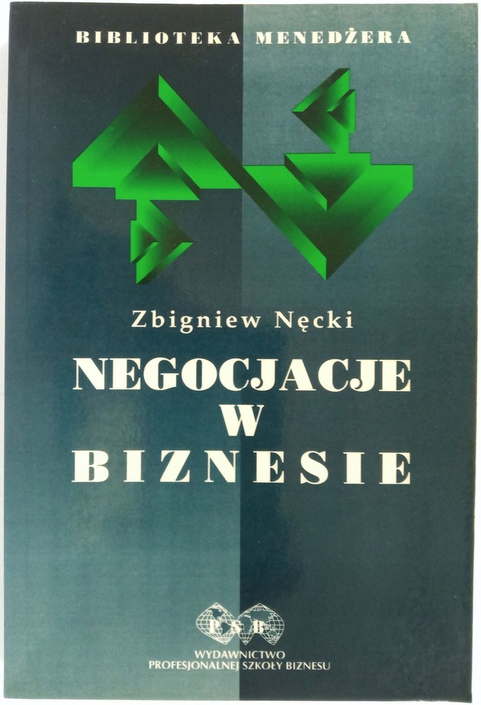 NEGOCJACJE W BIZNESIE Nęcki |t758|