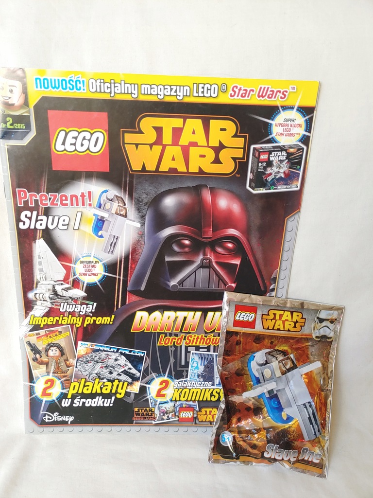 gazetka zestaw klocki lego Star Wars Slave One