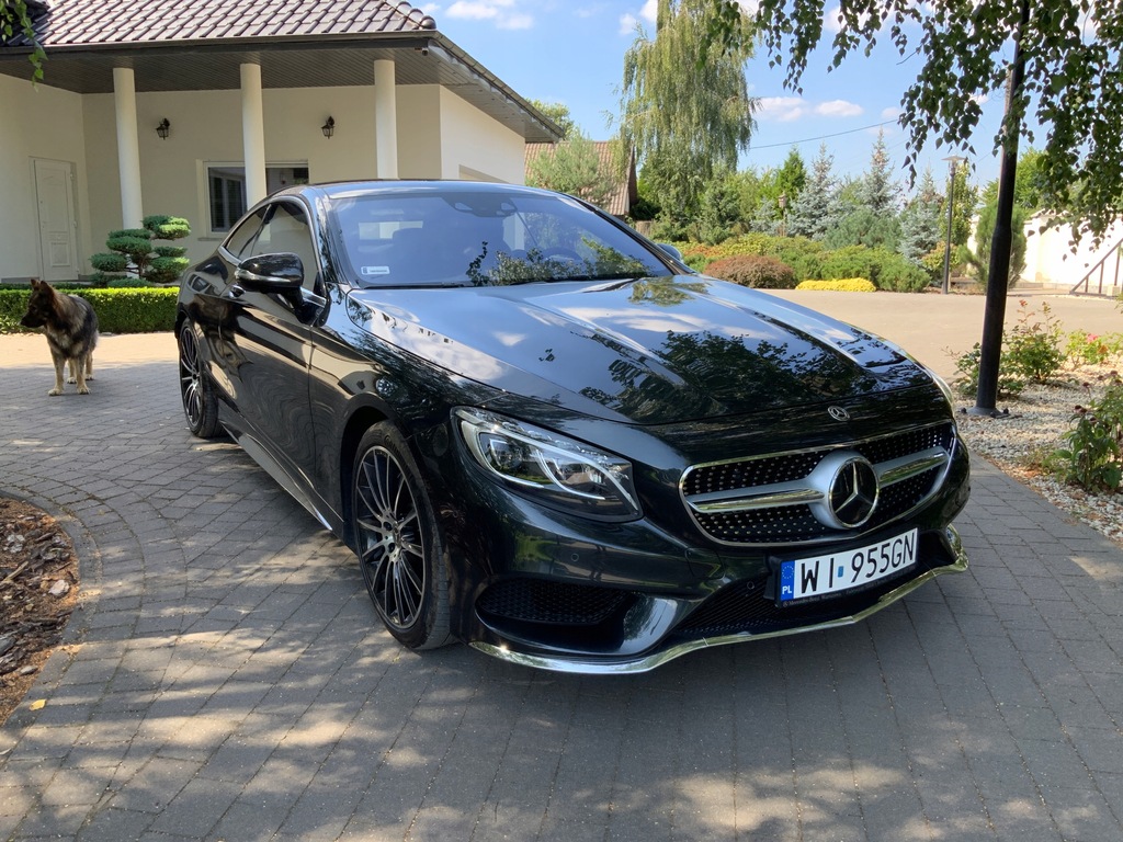 MERCEDES-BENZ KLASA S coupe 2017r salon polska