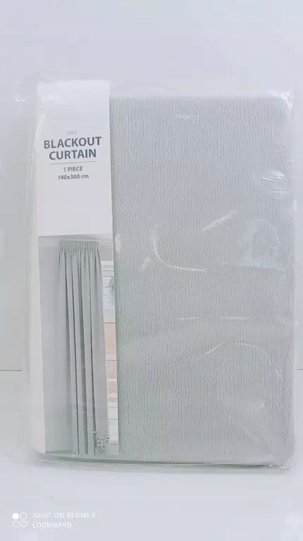 ZASŁONA ZACIEM. ARA 1X140X300 SZARA