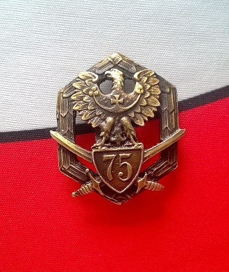 75 Pułk Piechoty Wielkopolska odznak pułkowa II RP