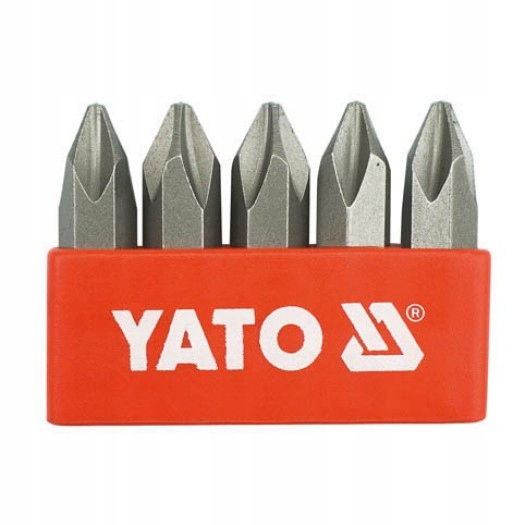 YATO KOŃCÓWKI DO WKRĘTARKI PH2 5/16 5E. YT-2810