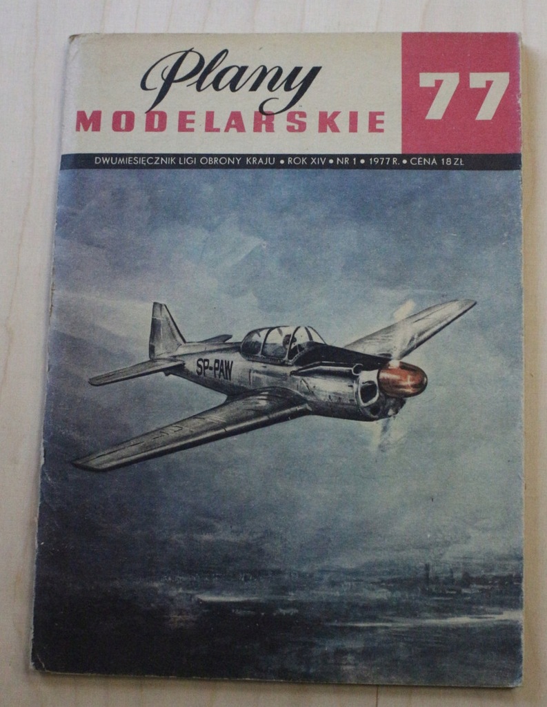 Plany modelarskie nr 77 PZL M4 Tarpan