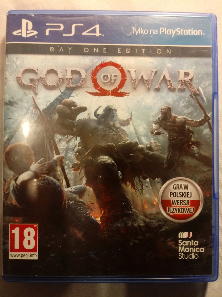 God of War PL PS4 cd bdb wys24h zobacz moje gry