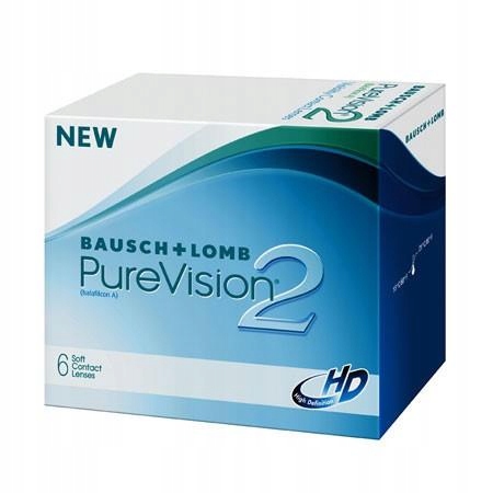 SOCZEWKI Purevision Pure Vision 2 HD 6szt +3.50