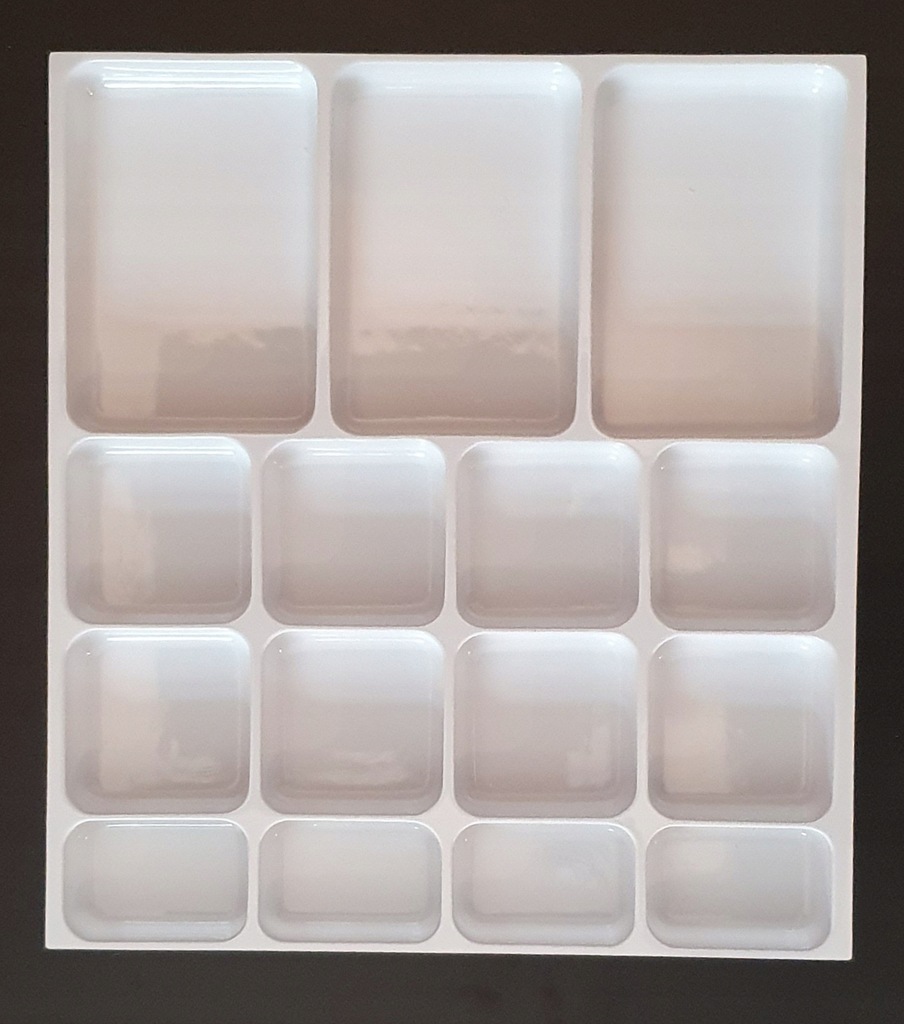 Wkład do szuflad, wkład do asystora stomatologicznego, segregator organizer