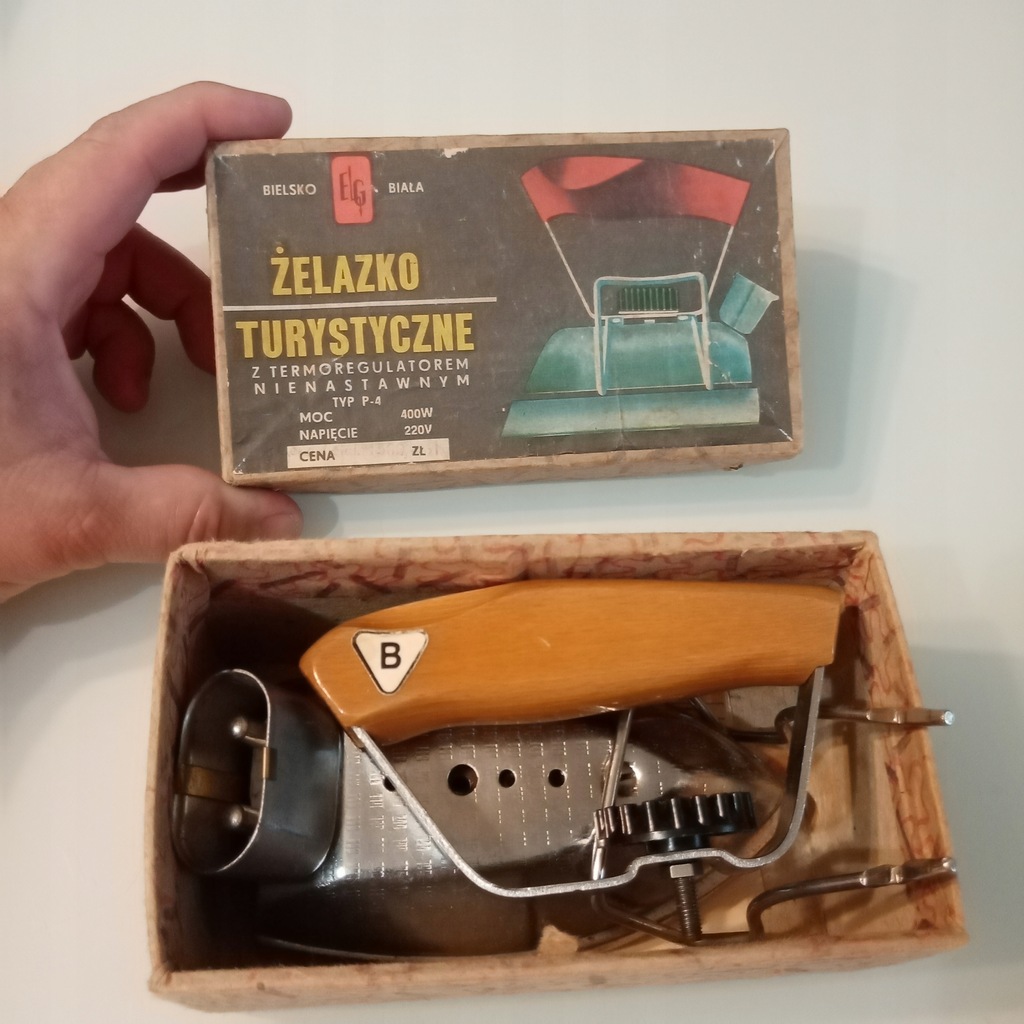 żelazko prl nowe