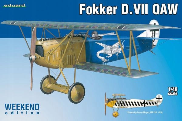 Fokker D.VII OAW Weekend Edition - Eduard 84155 skala 1/48