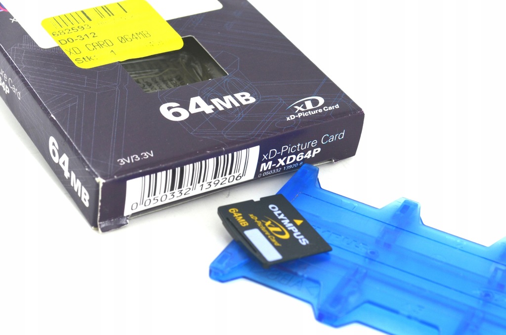 Karta pamięci xD-Picture Card 64MB OLYMPUS XD op.