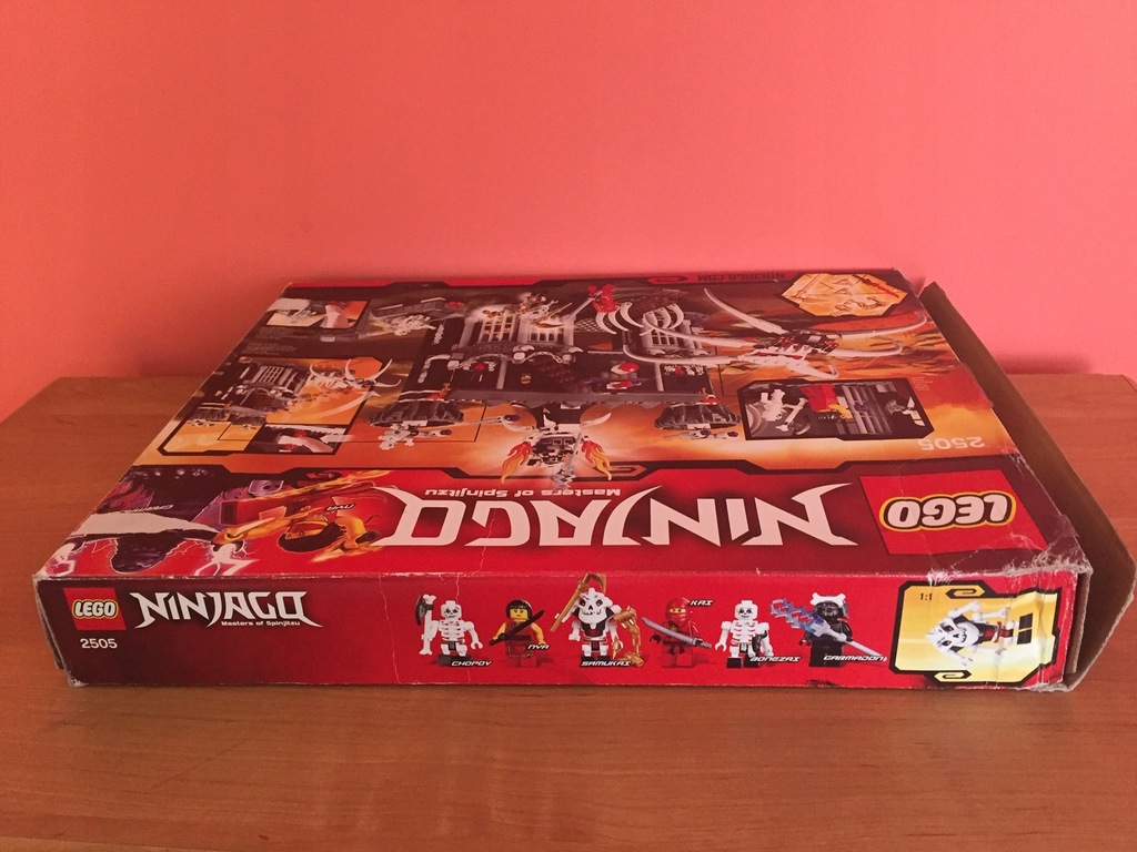 LEGO Ninjago 2505 Forteca Garmadona tylko pudełko 7846312292
