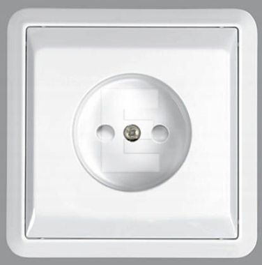 GNIAZDO POJEDYNCZE FORUM PT-120PF białe PT120PF01R SCHNEIDER