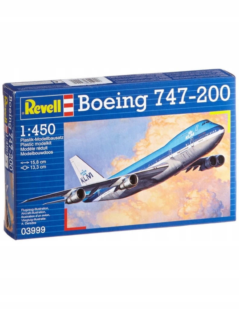Revell 1:450 BOEING 747-200 03999