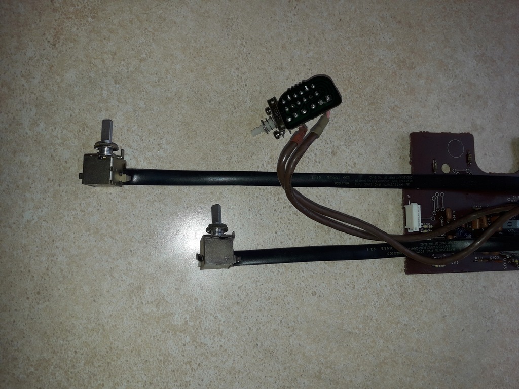 Płytka selektora wzmacniacz TECHNICS SU-V4A