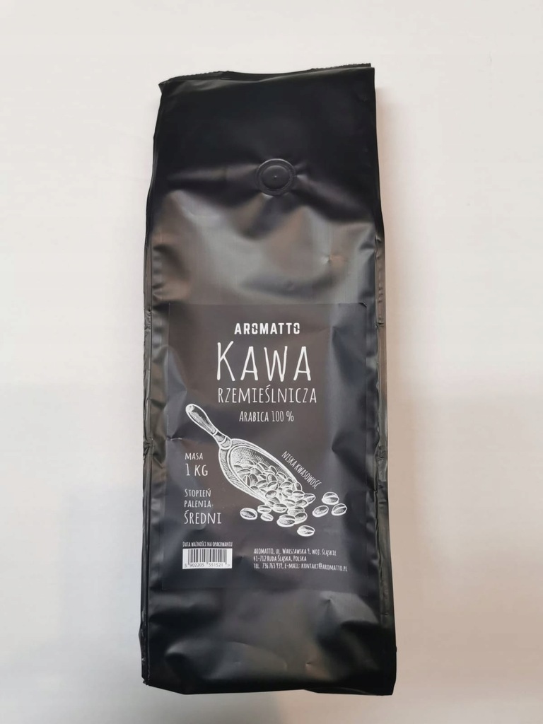 Kawa rzemieślnicza AROMATTO arabica 100% 1kg