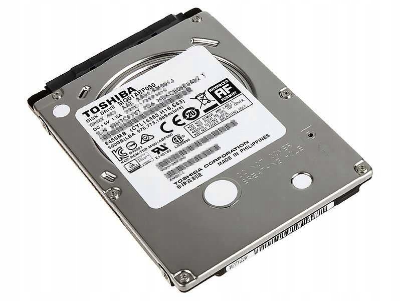 Toshiba 500 GB (5400, 8MB, Serial ATA/300) 7mm MQ01ABF050