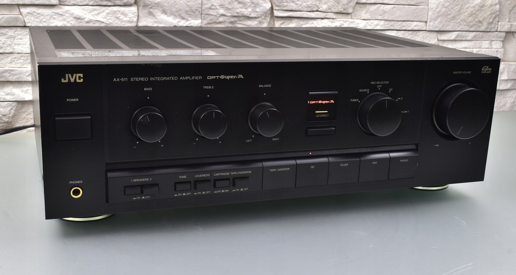 JVC AX-511 Zintegrowany wzmacniacz stereo .