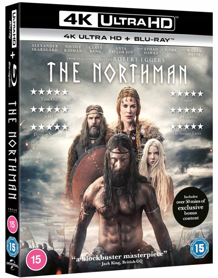 WIKING The Northman 2022 4K Ultra HD Blu-ray UHD