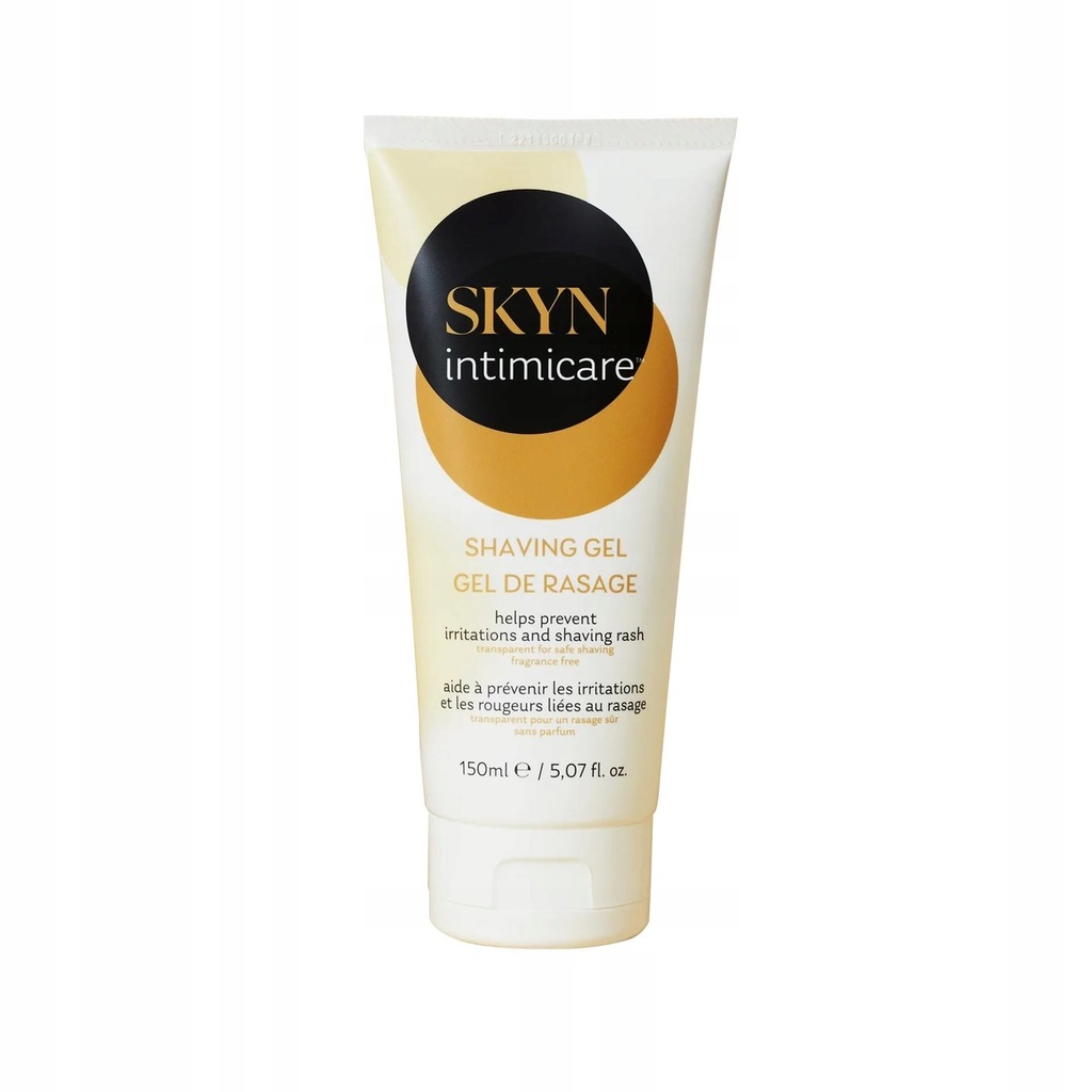 Żel do golenia SKYN Intimicare 150ml bez zapachu nawilżający