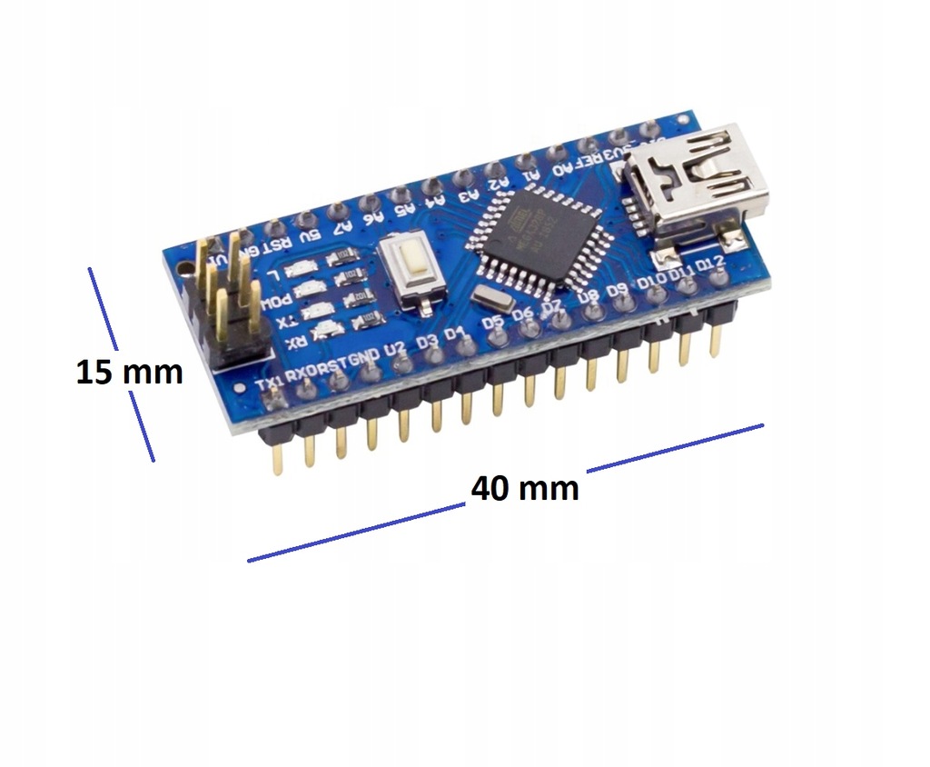 Купить NANO 3.0, СОВМЕСТИМЫЙ С ARDUINO — ATMEGA328, припаянный: отзывы, фото, характеристики в интерне-магазине Aredi.ru