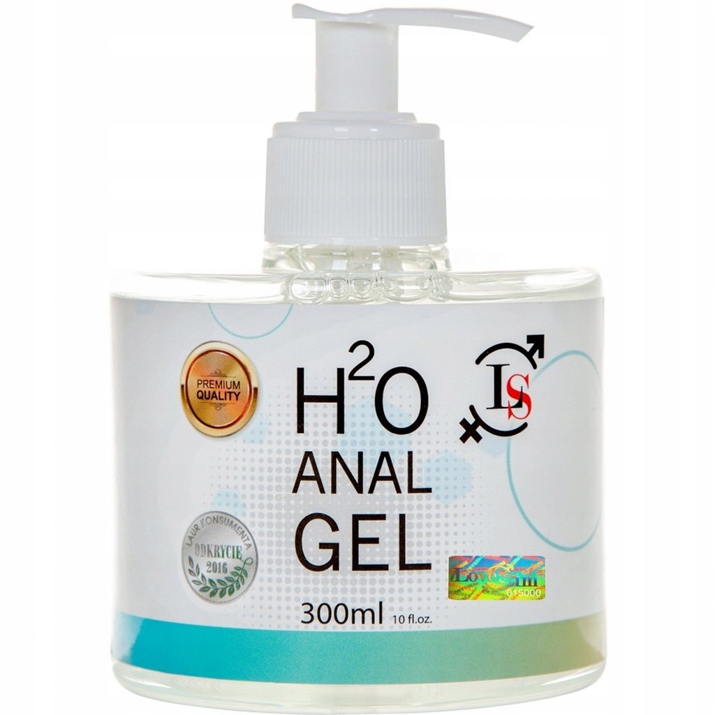 H2O ANAL GEL 300ML 19-0005