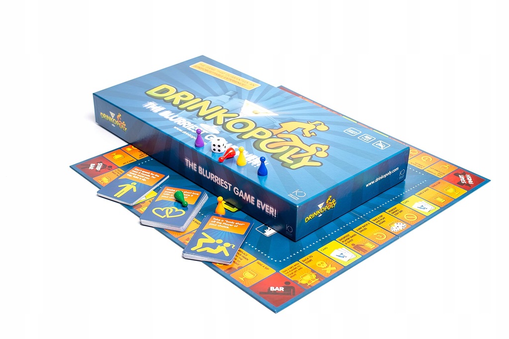 Asmodee Drinkopoly The Blurriest Game Ever