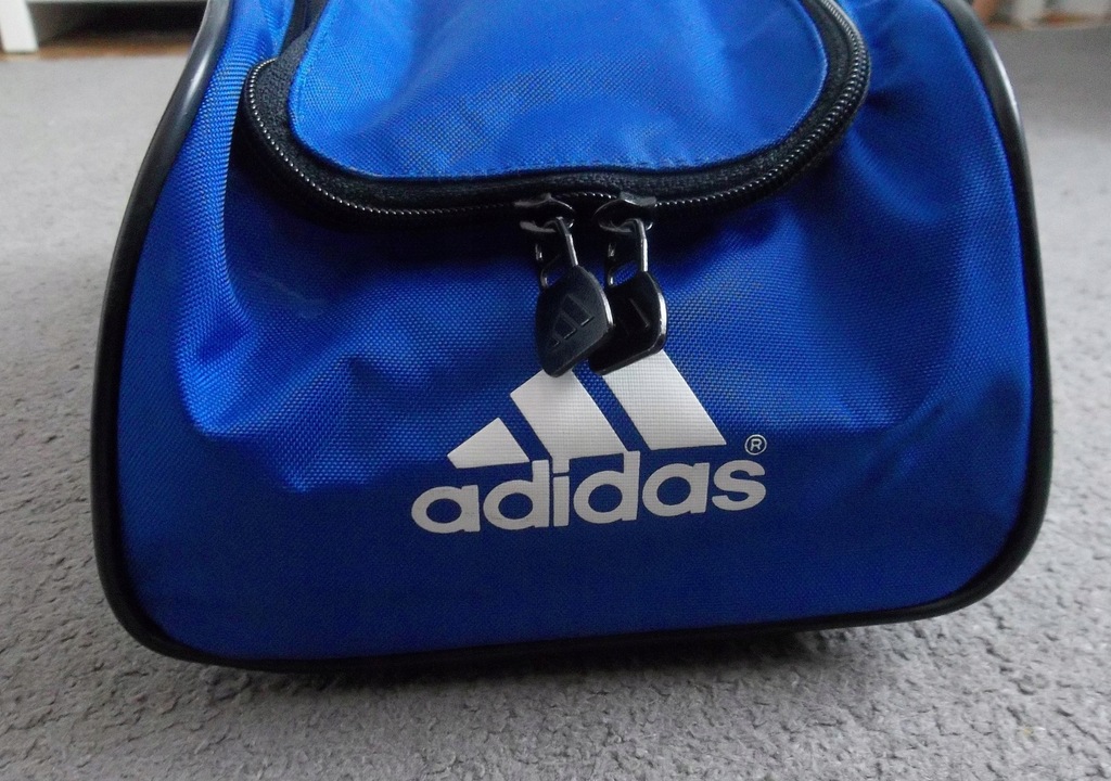 ADIDAS torba piłkarska na buty z logo Real Madryt