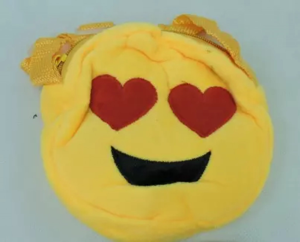 Torebka dla dzieci buźki 15 cm długi pasek Adar