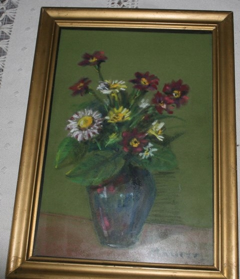 OBRAZ **OBRAZEK **PASTEL **FRANCISZEK MAURER