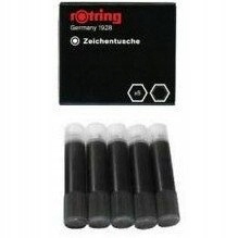 Naboje do ISOGRAPHA czarny(5) RG5490217 ROTRING S0215630