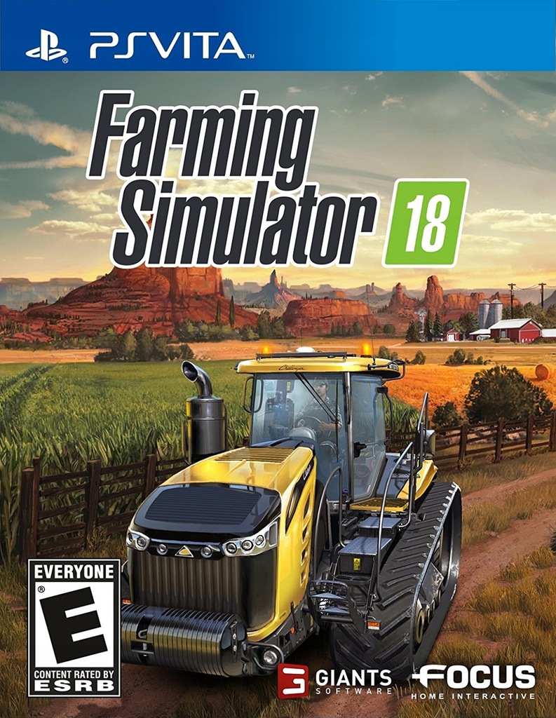 PS Vita Farming Simulator 2018/ 10000 GIER SKLEP!