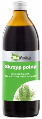 Ekamedica Skrzyp Polny 0,5L Wzmacnia Włosy