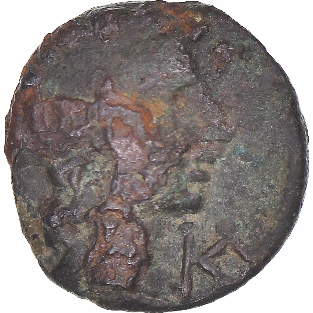 Moneta, Massalia, Bronze au taureau, c. 121-49 AC.