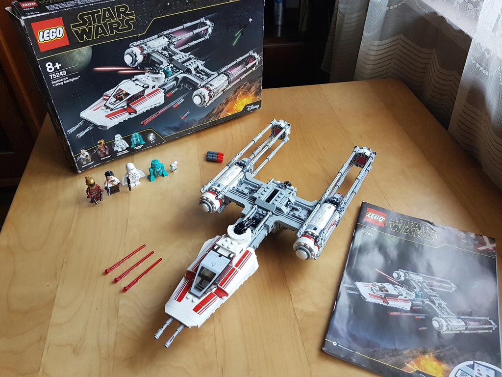 LEGO STAR WARS 75249 Y-WING STARFIGHTER 43CM!!!