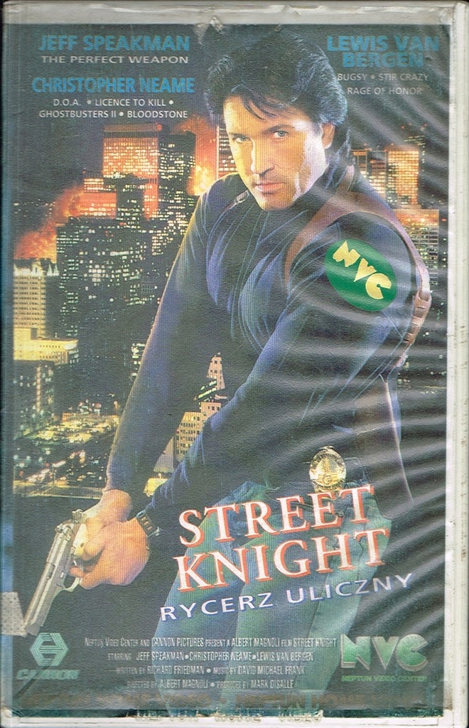 == Street Knight Rycerz uliczny VHS ==