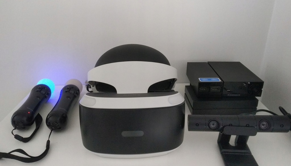 Playstation VR gogle + kamera +2x PS move