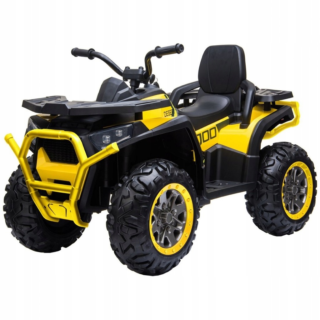 Quad elektryczny traper żółty 1033013