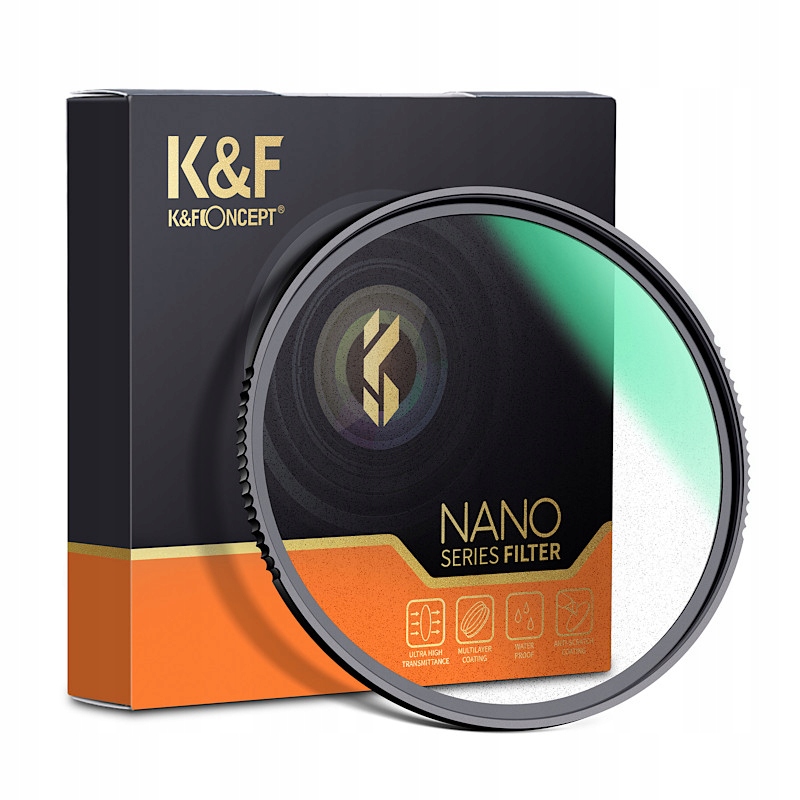 Купить ДИФФУЗИОННЫЙ ФИЛЬТР K&F BLACK MIST 1/4 NANO-X 67 мм: отзывы, фото, характеристики в интерне-магазине Aredi.ru