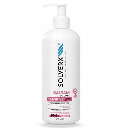 Solverx Sensitive Skin balsam do ciała dla kobiet 400 ml